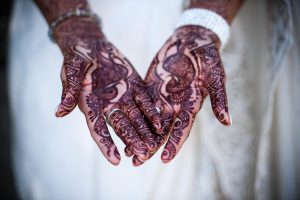 Henna hands Punjab Wedding